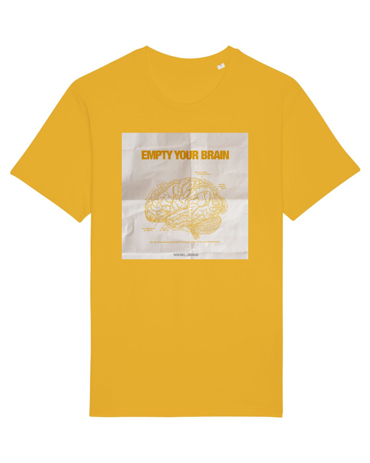 Tricou mânecă scurtă Unisex Rocker Spectra Yellow