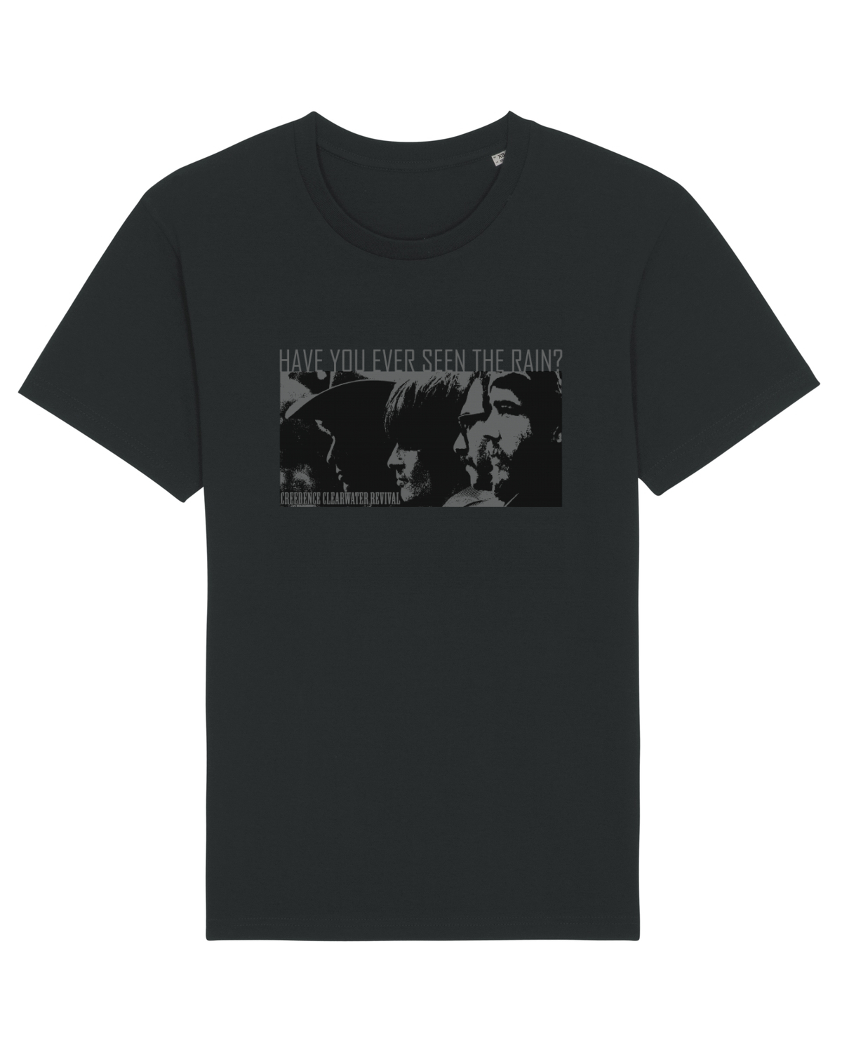 Tricou mânecă scurtă Unisex Rocker Black