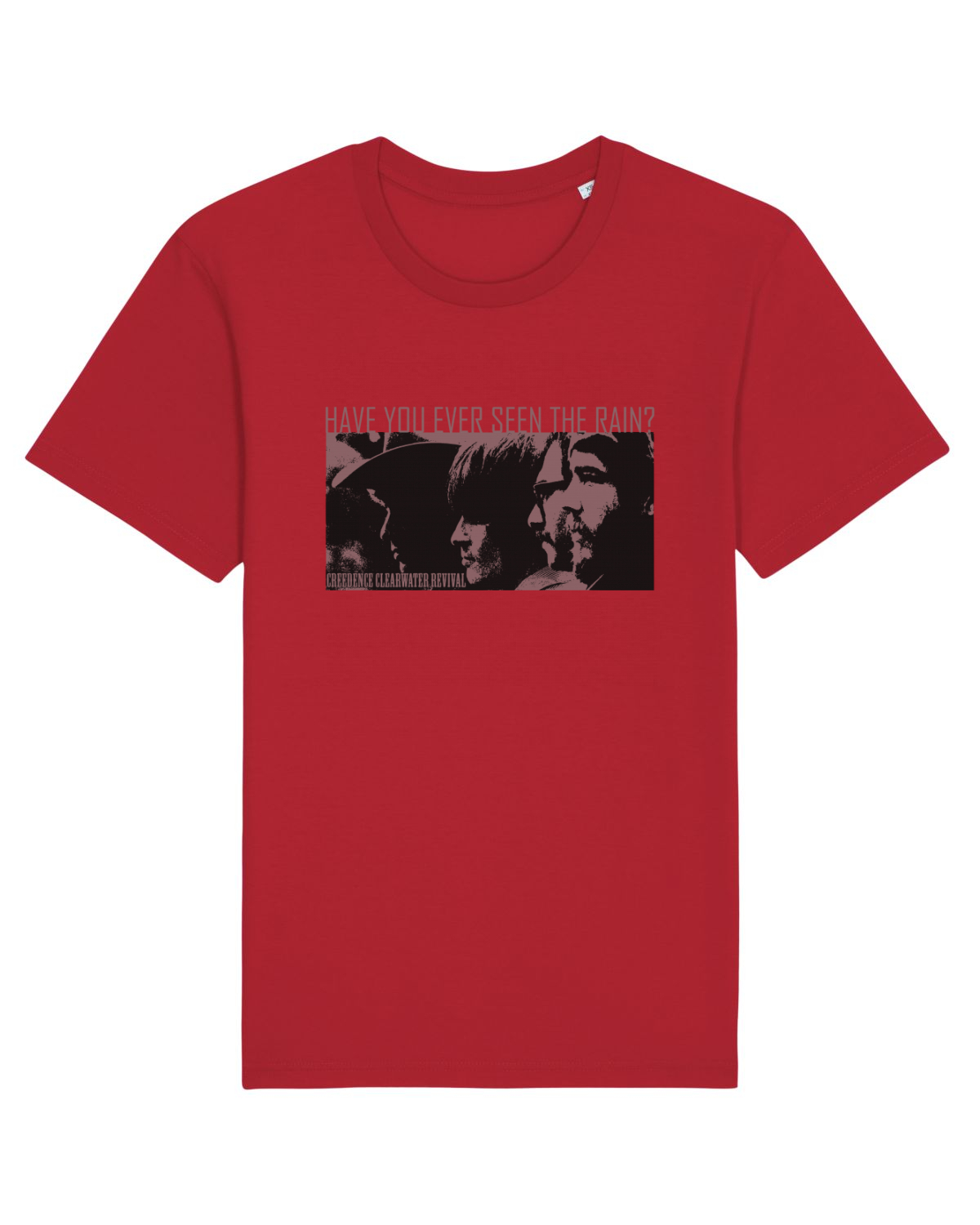 Tricou mânecă scurtă Unisex Rocker Red