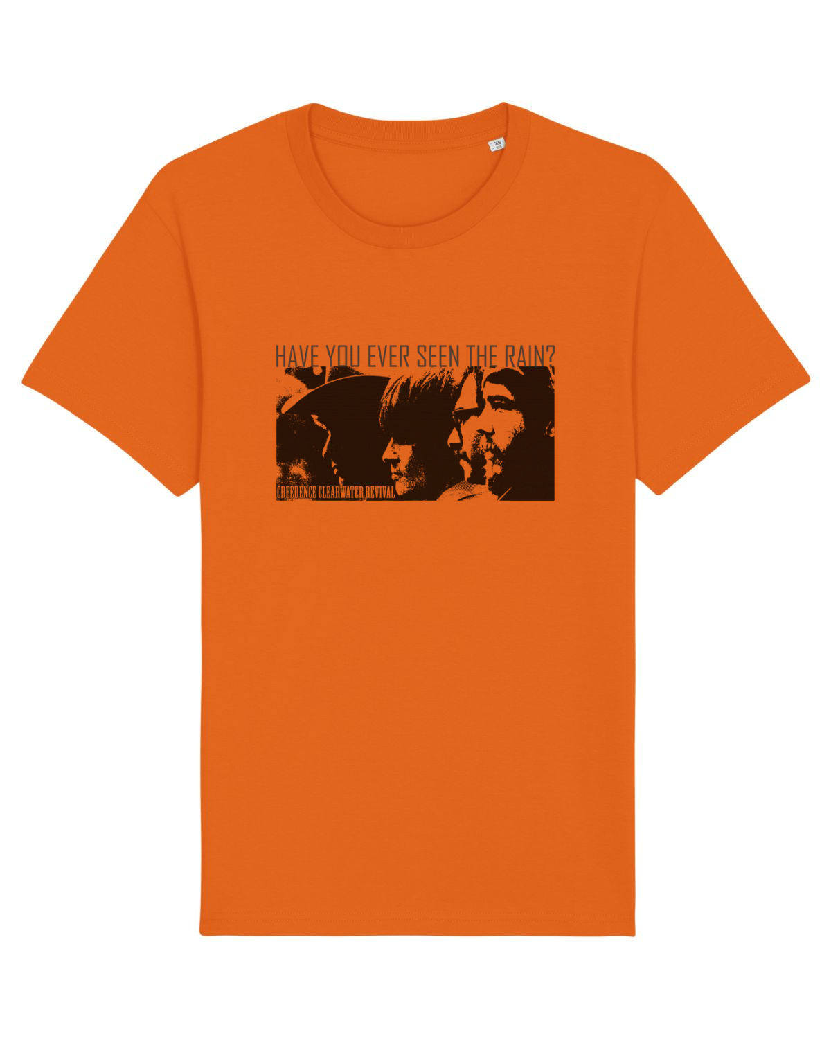 Tricou mânecă scurtă Unisex Rocker Bright Orange