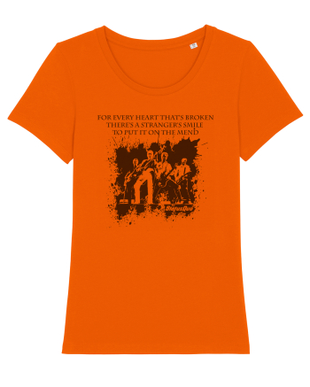 For every heart that's broken There's a  smile 1 - STATUS QUO Bright Orange
