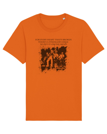 For every heart that's broken There's a  smile 1 - STATUS QUO Bright Orange