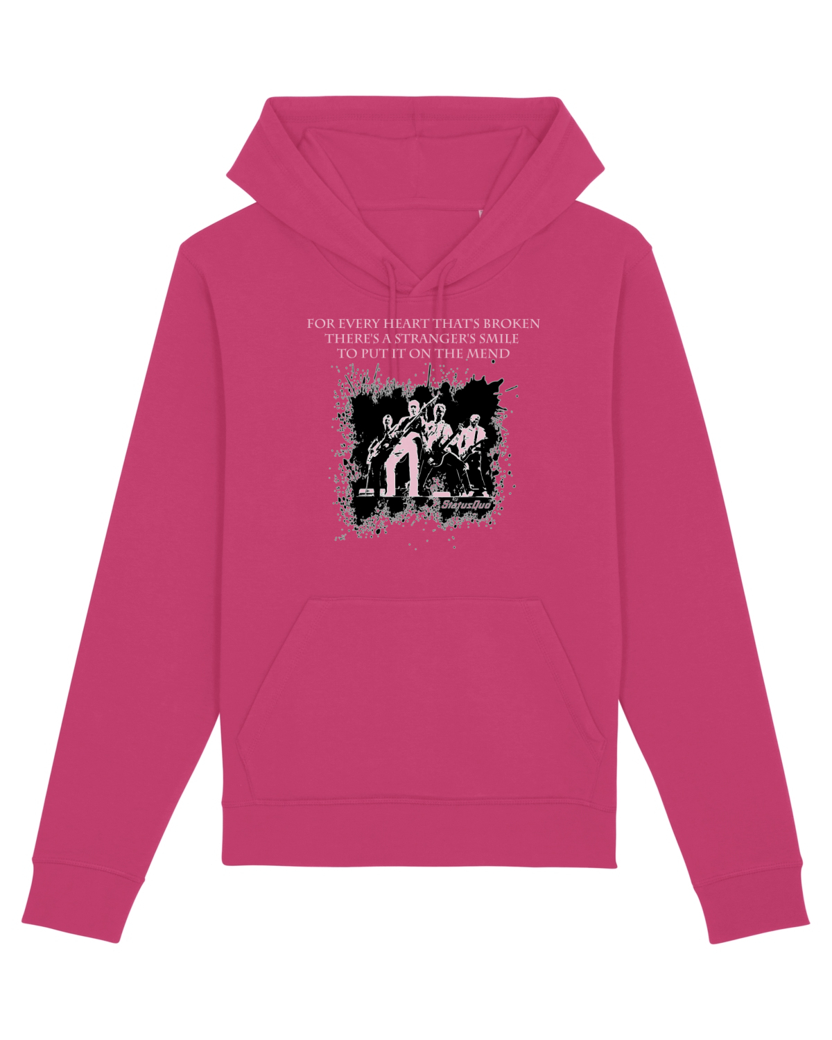 Hanorac Unisex Drummer Raspberry