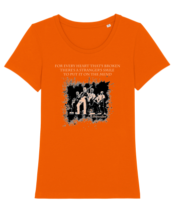 For every heart that's broken There's a  smile 2- STATUS QUO Bright Orange