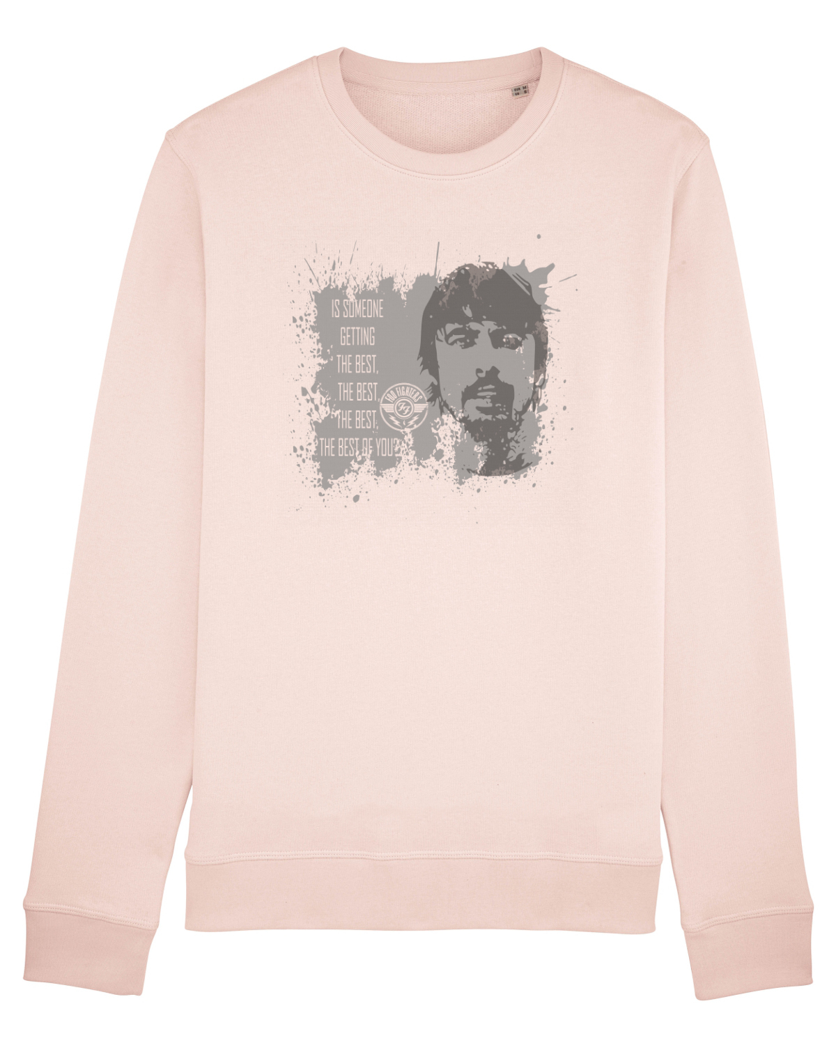 Bluză mânecă lungă Unisex Rise Candy Pink