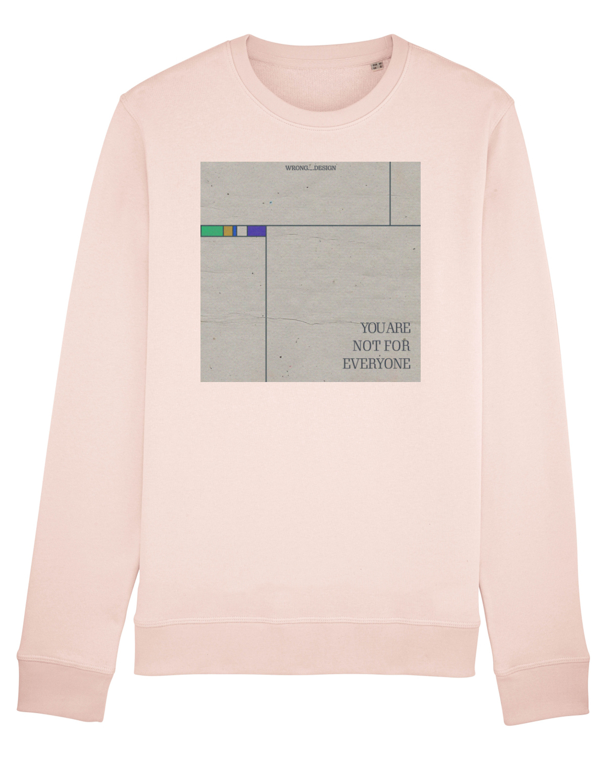 Bluză mânecă lungă Unisex Rise Candy Pink