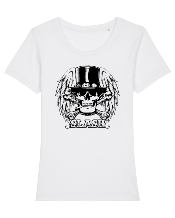 SLASH - Guns N' Roses 3 White