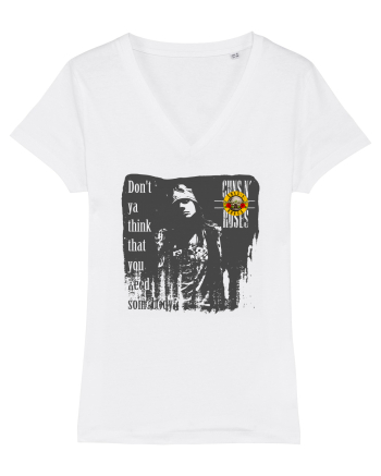 AXL - Guns N' Roses 1 White