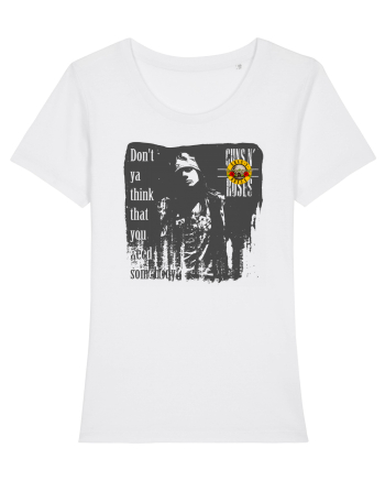 AXL - Guns N' Roses 1 White