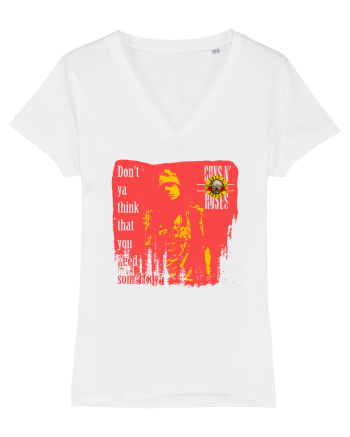 AXL - Guns N' Roses 2 White