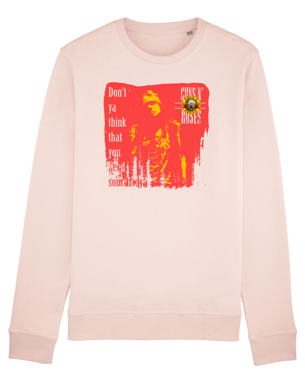 Bluză mânecă lungă Unisex Rise Candy Pink