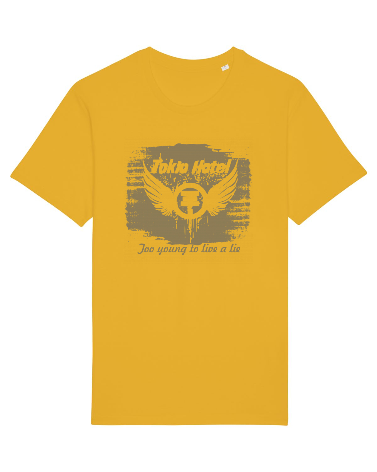 Tricou mânecă scurtă Unisex Rocker Spectra Yellow