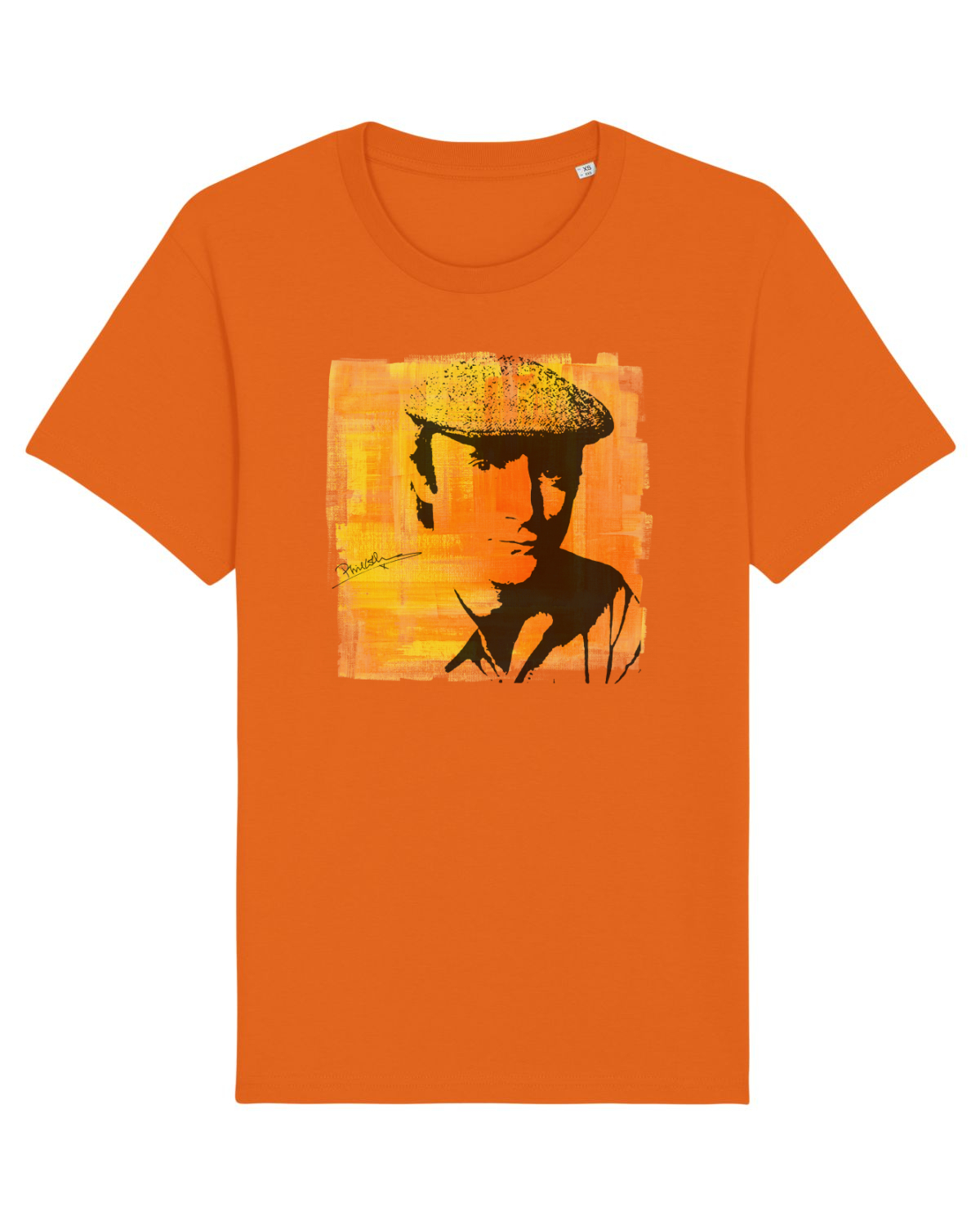 Tricou mânecă scurtă Unisex Rocker Bright Orange