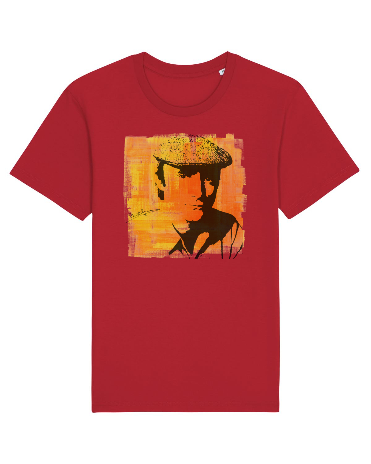Tricou mânecă scurtă Unisex Rocker Red