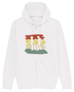 70s Disco Dancer Hanorac cu fermoar Unisex Connector
