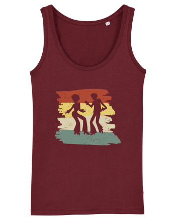 70s Disco Dancer Burgundy
