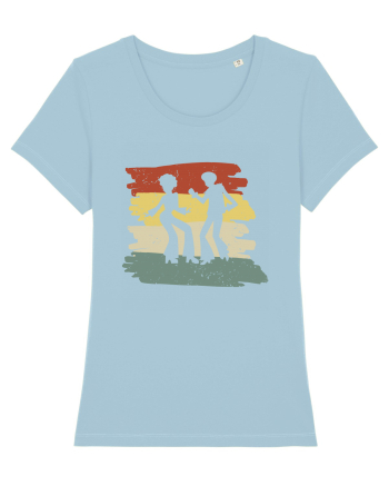 70s Disco Dancer Sky Blue