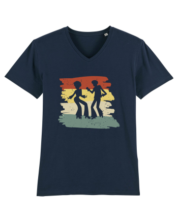 70s Disco Dancer French Navy