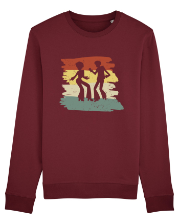 70s Disco Dancer Burgundy