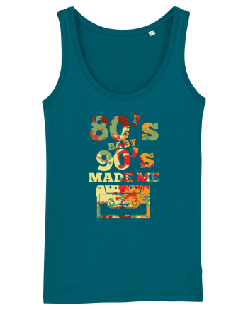 80s Baby 90s Made Me Cassette Retro Ocean Depth