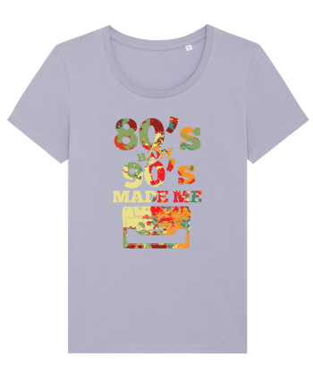 80s Baby 90s Made Me Cassette Retro Lavender
