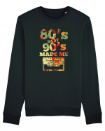 80s Baby 90s Made Me Cassette Retro Bluză mânecă lungă Unisex Rise