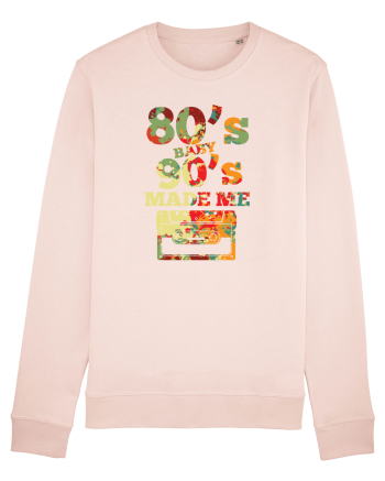 80s Baby 90s Made Me Cassette Retro Candy Pink