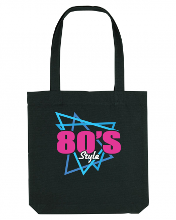 80s Style Black