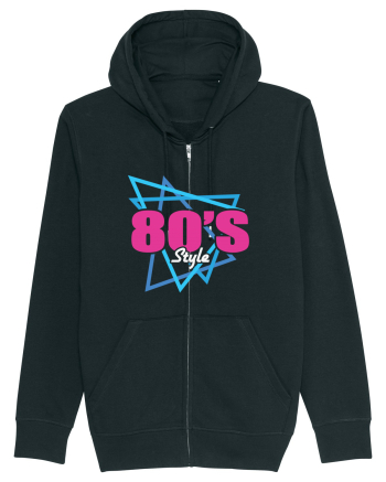 80s Style Black