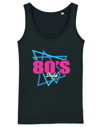 80s Style Black