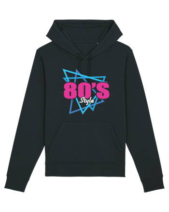 80s Style Black