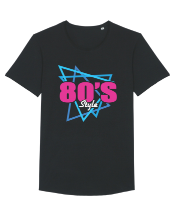 80s Style Black