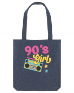 90s Party Girl Party Vintage Sacoșă textilă