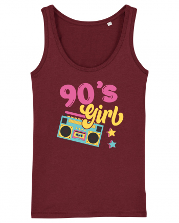90s Party Girl Party Vintage Burgundy