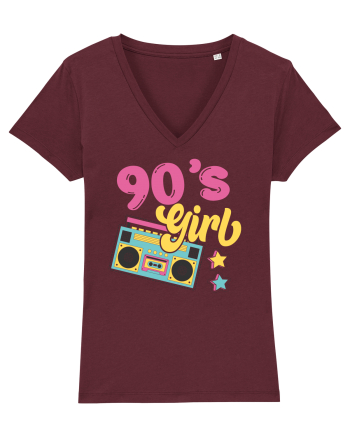 90s Party Girl Party Vintage Burgundy