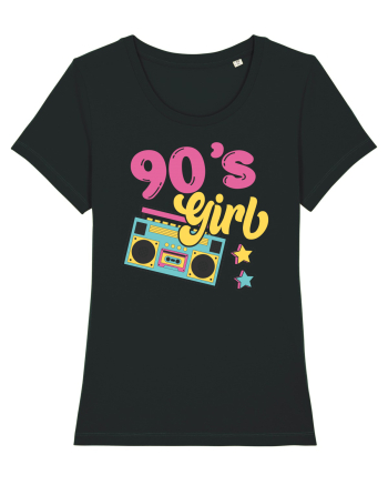 90s Party Girl Party Vintage Black