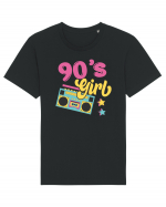 90s Party Girl Party Vintage Tricou mânecă scurtă Unisex Rocker