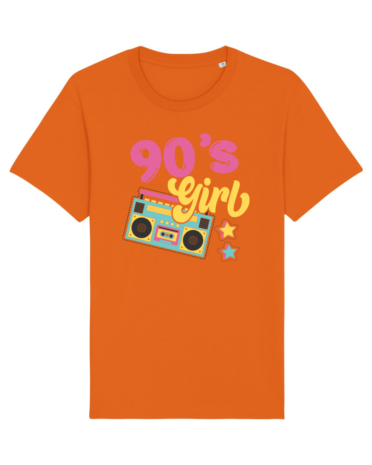 Tricou mânecă scurtă Unisex Rocker Bright Orange