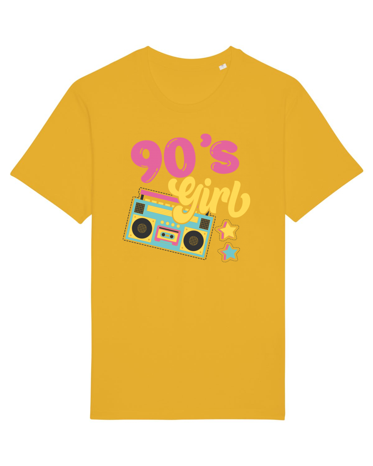 Tricou mânecă scurtă Unisex Rocker Spectra Yellow