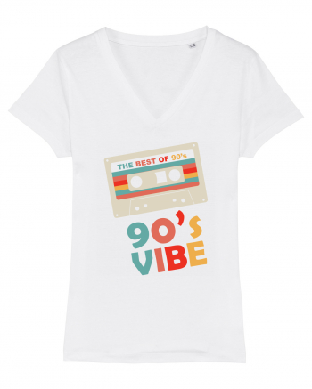 90s Vibe Cassette Tape White