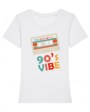 90s Vibe Cassette Tape White