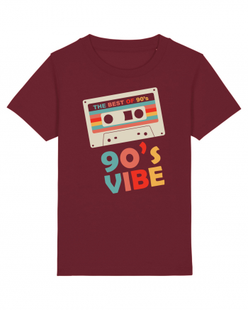 90s Vibe Cassette Tape Burgundy