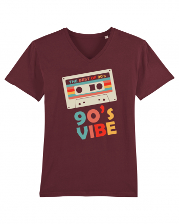 90s Vibe Cassette Tape Burgundy