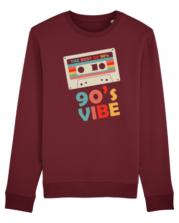 90s Vibe Cassette Tape Burgundy