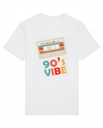 90s Vibe Cassette Tape White