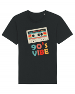 90s Vibe Cassette Tape Tricou mânecă scurtă Unisex Rocker