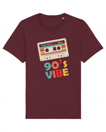 90s Vibe Cassette Tape Burgundy