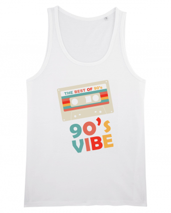 90s Vibe Cassette Tape White