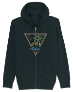 Aloha 80s Style Vintage Hanorac cu fermoar Unisex Connector