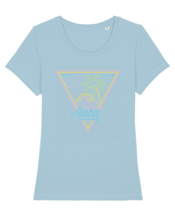 Aloha 80s Style Vintage Sky Blue